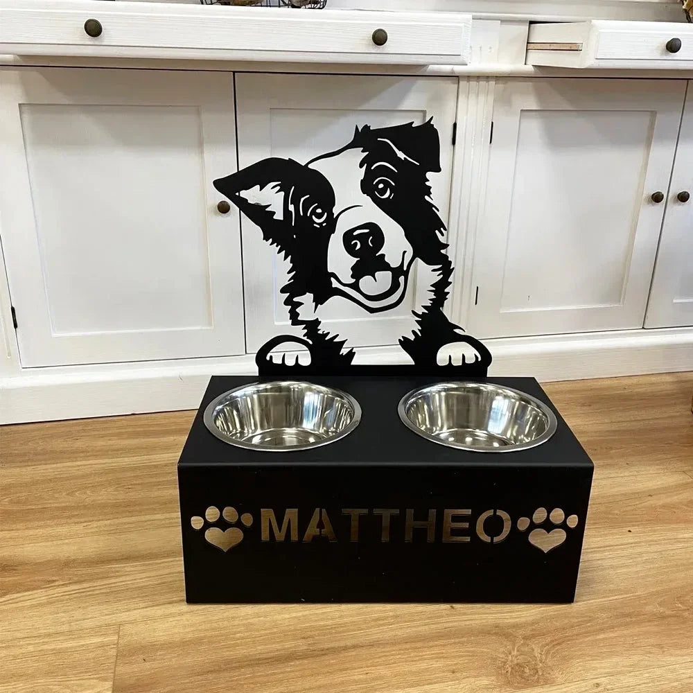 The Dog Feeder | Premium Metalen Eetbak