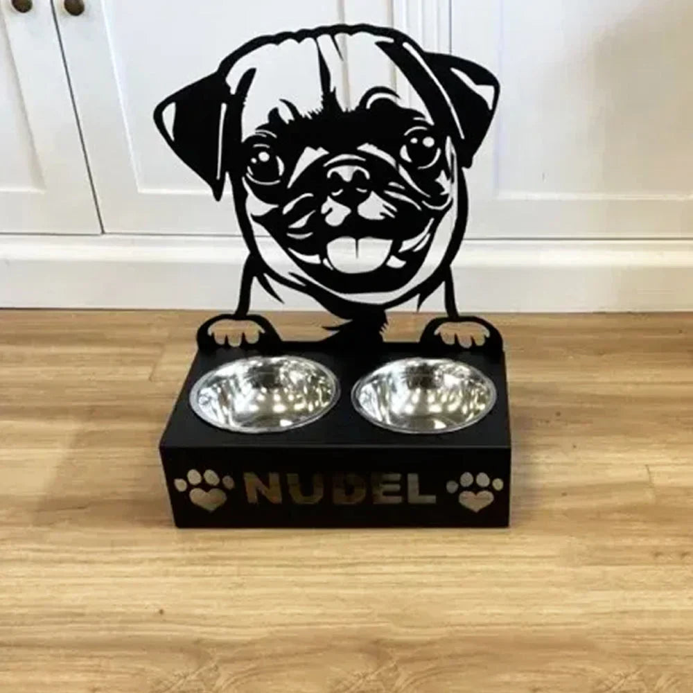 The Dog Feeder | Premium Metalen Eetbak