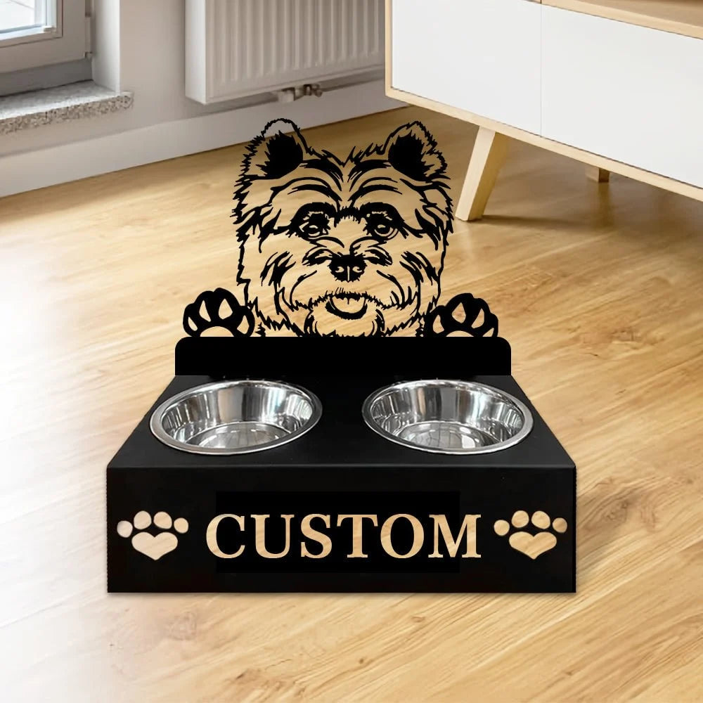 The Dog Feeder | Premium Metalen Eetbak