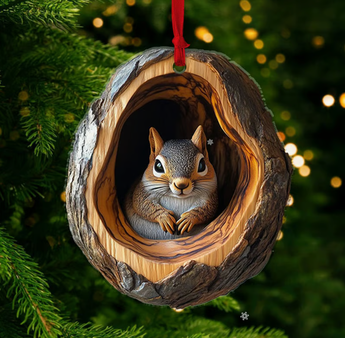 Kerst in het Bos | Premium Hout