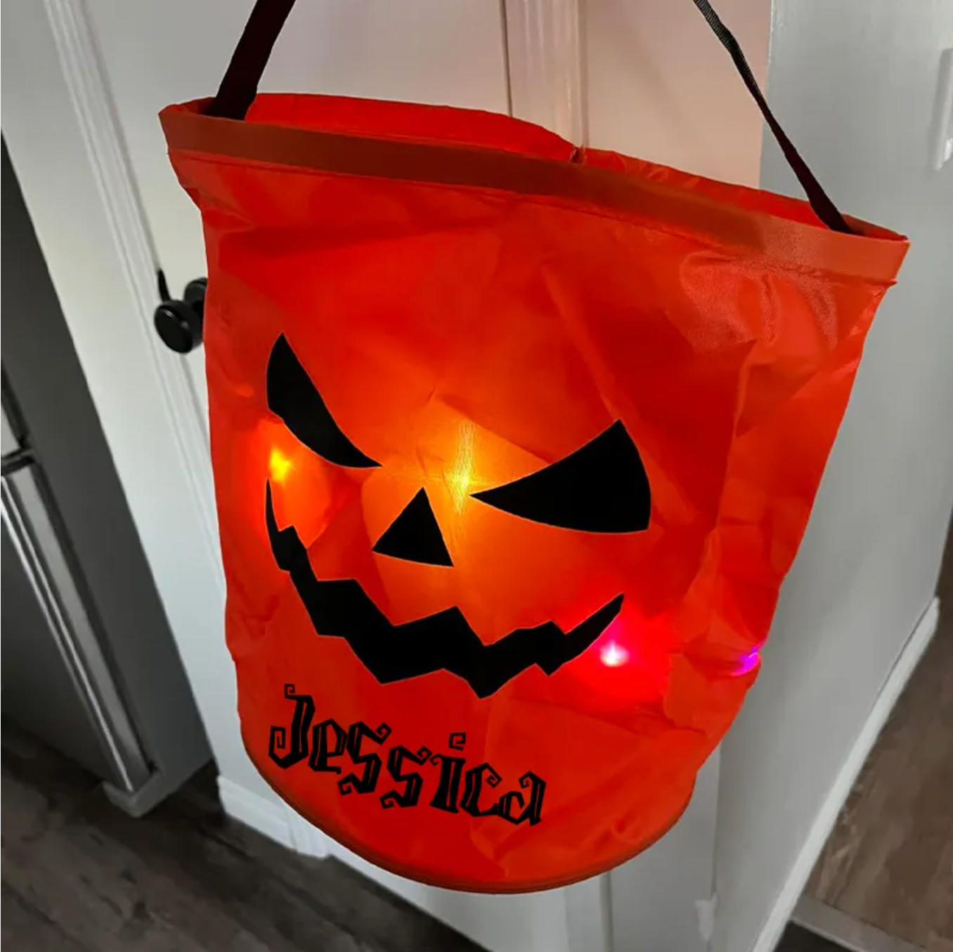 Gepersonaliseerde Halloween Tas Met Naam