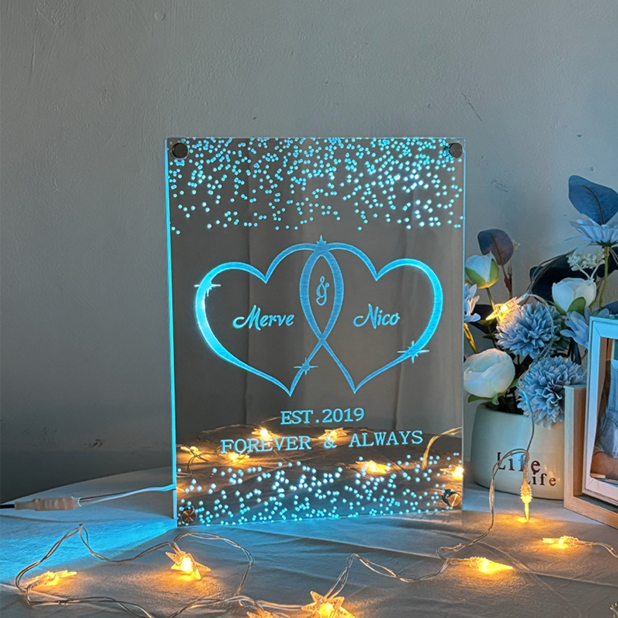 Forever & Always | Geeft Licht In 12 Kleuren!