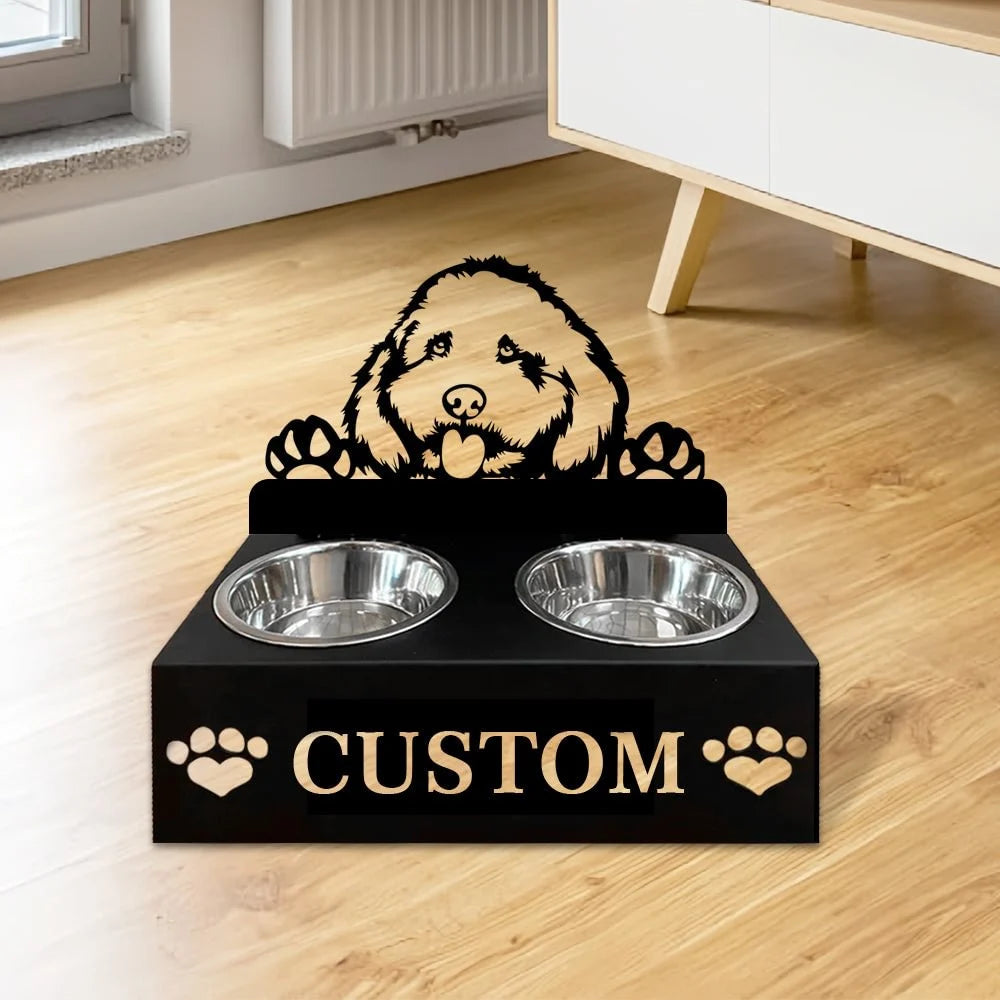 The Dog Feeder | Premium Metalen Eetbak