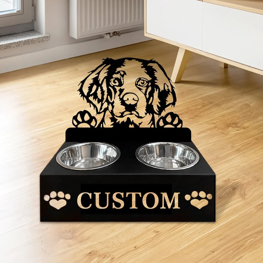 The Dog Feeder | Premium Metalen Eetbak