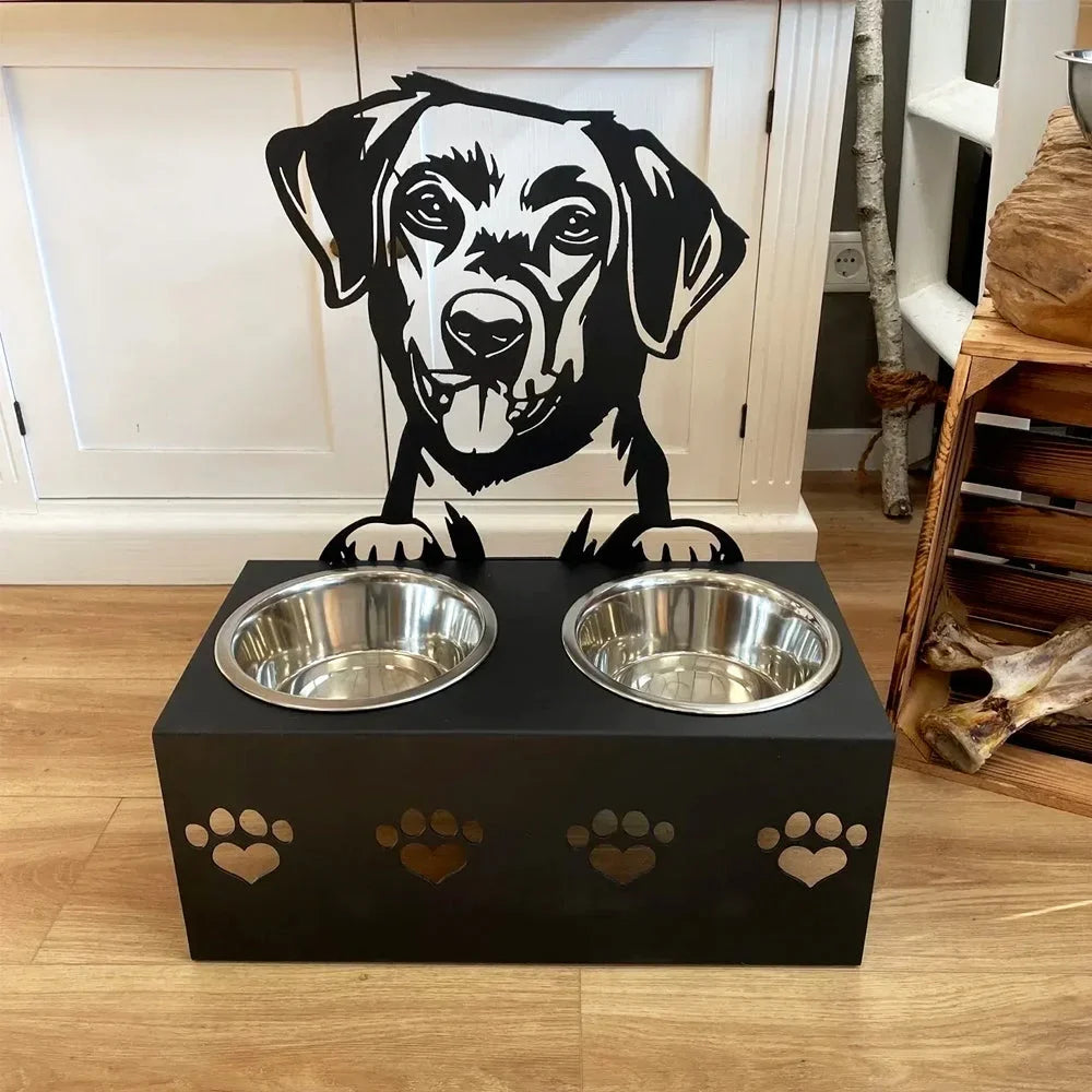 The Dog Feeder | Premium Metalen Eetbak