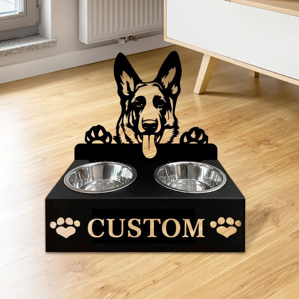 The Dog Feeder | Premium Metalen Eetbak