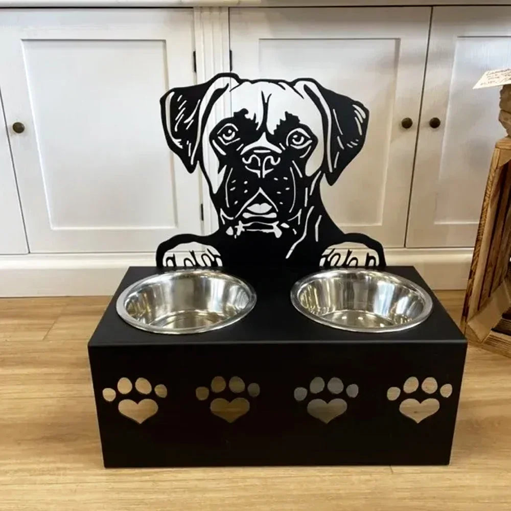 The Dog Feeder | Premium Metalen Eetbak