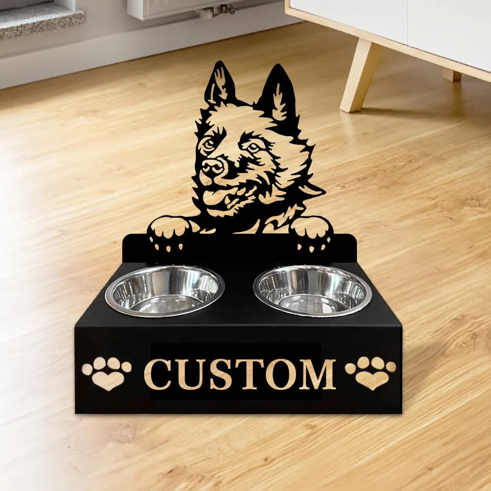 The Dog Feeder | Premium Metalen Eetbak